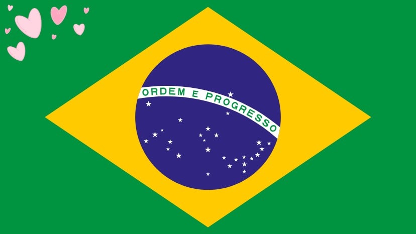 Brazil flag telenovelas